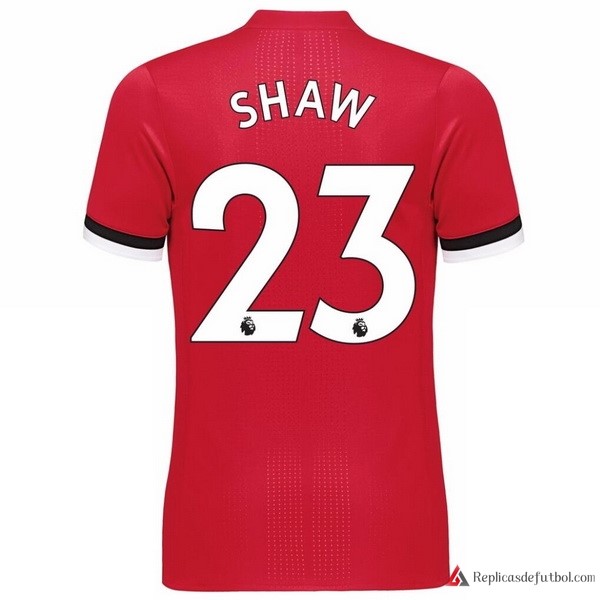 Camiseta Manchester United Primera equipación Shaw 2017-2018